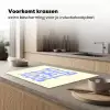 100% that bitch - Blauw - Wit Inductie beschermer vinyl 3mm klein -sfeer1