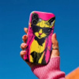 Kat - Art - Zonnebril - Roze Toughcase MagSafe Apple iPhone 17 klein -Sfeer1V