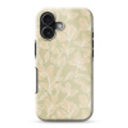 Organisch - Subtiel - Groen Toughcase MagSafe Apple iPhone 17 klein 1017 -3d
