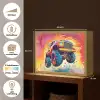 Monstertruck - Auto - Jongens - Kleurrijk Light Box met batterij (Wandlamp kind) middel -USP_websiteoverzichtNL