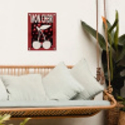Kersen - Illustratie - Rood tuinposter los doek klein -sfeer7