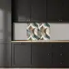 Abstract - Golven - Kleurrijk keuken achterwand 2 middel 865 -sfeer1