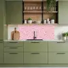 Terrazzo -  Patroon - Kleurrijk - Roze keuken achterwand 2 middel 871 -sfeer3