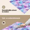 Schelpen - Paars - Blauw - Patroon Inductie beschemer met haakjes middel -ky-schoon-nl