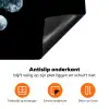 Blauwe bessen - Fruit - bes - Stilleven - Water - Zwart Inductie beschermer vinyl 3mm klein -zzzzzzz-td-onderkant