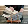 Minimalistisch - Landschap - Dimensie laptophoes neopreen klein -tas