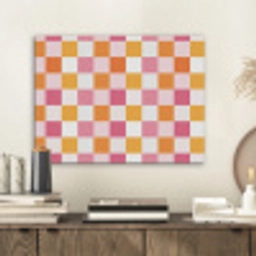 Patroon - Vierkant - Roze PET vilt klein 837 -sfeer1