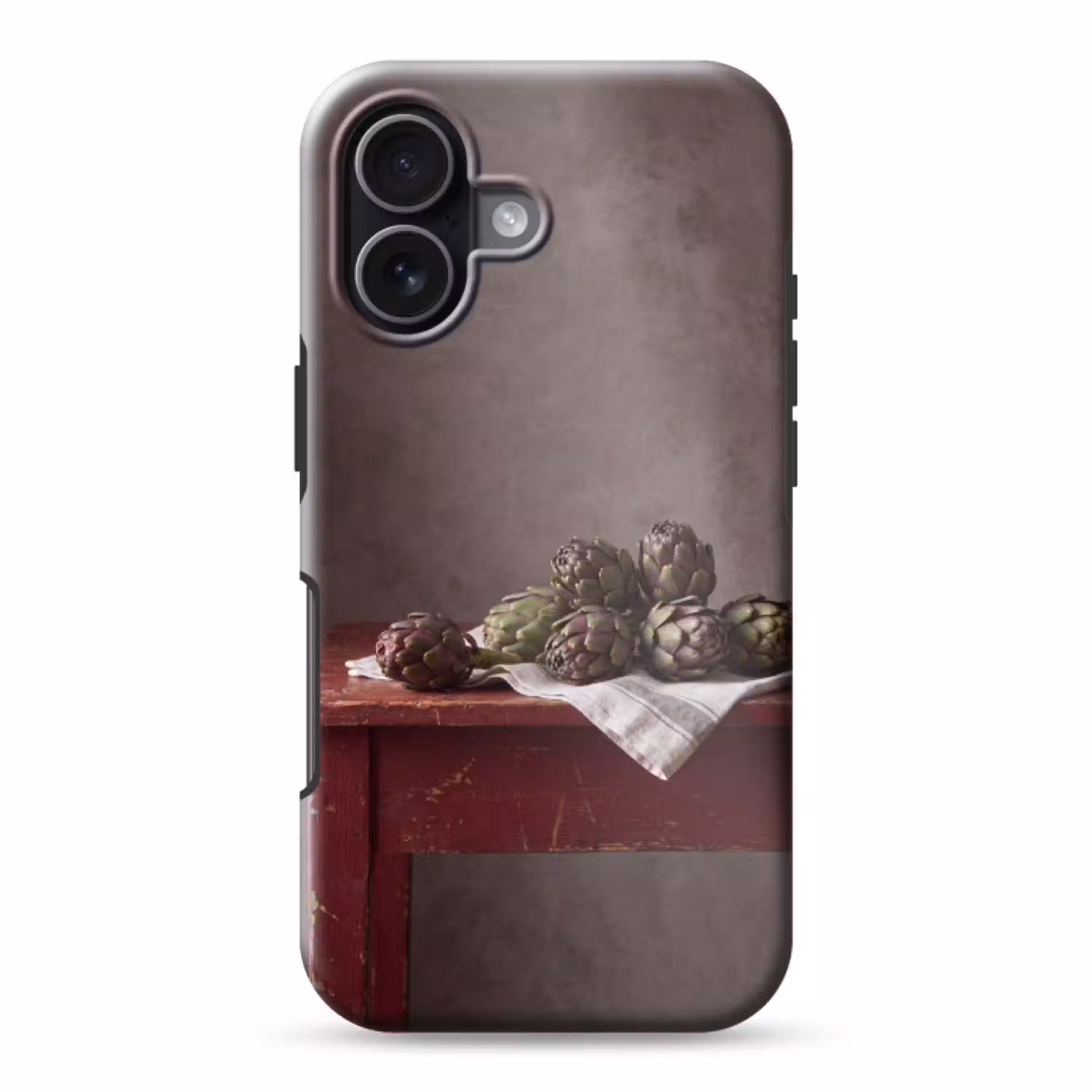 Artisjok - Eten - Rustiek Toughcase MagSafe Apple iPhone 17 klein -3d