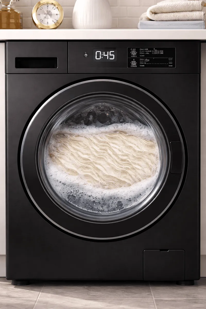 Badmat wassen welk programma wasmachine programma