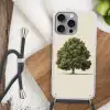 Eikenboom - Groen - Lichte achtergrond Hoesje iPhone 16 Pro Max met koord klein -sfeer4