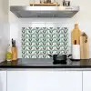 Retro - Modern - Groen Inductie beschemer met haakjes klein 777 -sfeer2