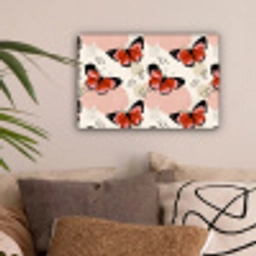 Vlinders - Retro - Kleurrijk canvas 2cm klein 34 -sfeer1
