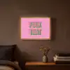 Tekst - Bold - Roze Light Box met batterij (Wandlamp) middel -sfeer4