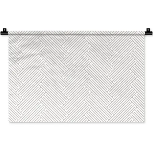 Grafisch - Patroon - Modern Wandkleed katoen klein 269 -zz3d