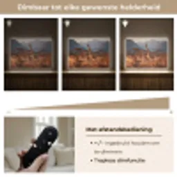 Giraffen - Hoog gras - Acaciabomen Light Box met batterij (Wandlamp) middel -USP_dimbaarNL