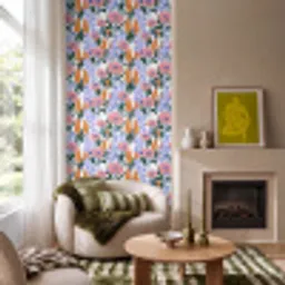 Patroon - Aquarel - Kleurrijk Behang Vinyl klein 1060 -sfeer2
