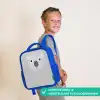 Dierenportret - Koala - grijs Kinderrugzak - Blauw middel -sfeer3_NL