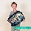 Dino in mystieke jungle met maanlicht Kinderkoffer - Zwart klein -sfeer4_NL
