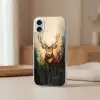 Hert - Geverfd - Gewei - Bruin Apple iPhone 16 Plus klein -sfeer2