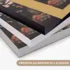 Kimono - Vrouw - kersenbomen Textielframe zwart klein -USP_kleurenNL