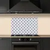Oceaan - Koraal - Blauw - Wit keuken achterwand spatscherm klein 900 -sfeer1