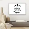 Spreuken - Hotel mama always open - Mama - Quotes canvas 2cm klein -sfeer6