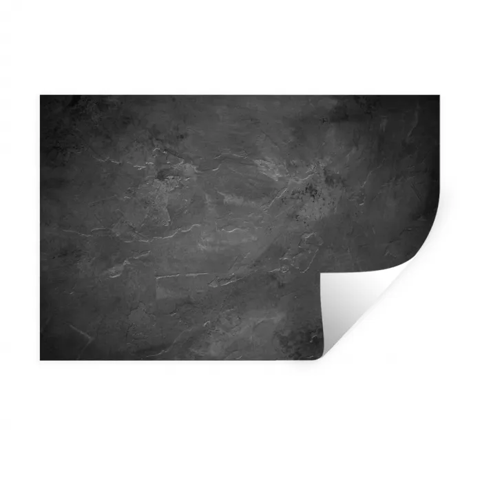 Structuur - Cement - Beton - Grijs - Vintage Muursticker klein -3d