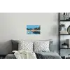 Winterlandschap - Natuur - Huis - Bergen - Sneeuw Muursticker klein -slaapkamer
