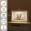 Konijnen - Bloemen - Eieren Light Box met kabel (Tafellamp) klein -USP_websiteoverzichtNL