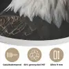 Arend -Amerika - Koksmuts - Vogel - Stoer Akoestische PET Vilt - Rond klein -closeup_NL
