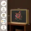 Bloemen - Boeket - Sierlijk Light Box met batterij (Wandlamp) middel -USP_websiteoverzichtNL