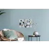 Abstract - Goud - Vormen Muursticker klein -plant