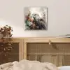 Arend - Adelaar - Vogel - Bloemen - Natuur aluminium wit klein -sfeer3