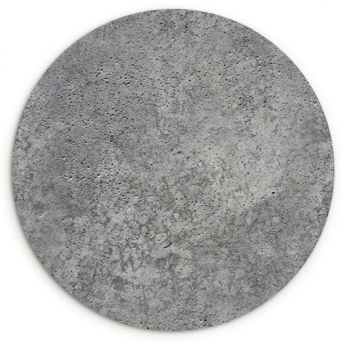 Patronen - Industrieel - Beton Wandcirkel kunststof plaat 5mm dik klein 188 -3d
