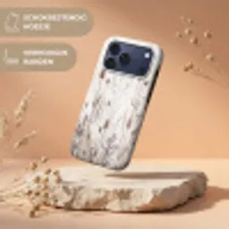 Weidebloemen - Design - Sepia Toughcase MagSafe Apple iPhone 17 Pro Max klein -USP_RandenV_NL