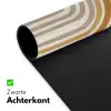 Minimalistisch - Boog - Lijnen - Beige Muismat XXL klein -sfeer2