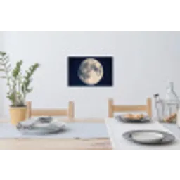 Ruimte - Maan - Kosmos Muursticker klein -eettafel