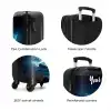 Donderslagdino NBS - Handbagage koffer - Kinderen Unisex middel zzzzzzzbolletjes_ENG