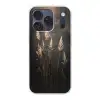 Siergras - Pluimen - Verlichting - Zwart Telefoonhoesje iPhone 17 Pro klein -3d