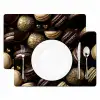 Macarons - Rood - Hart Placemat vinyl groot -zzsfeer2_Kitchenyeah-website