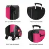 Panda met Koptelefoon, Zonnebril en Gouden Ketting NBS - Handbagage koffer - Kinderen Unisex middel zzzzzzzbolletjes_ENG