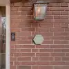 Effen lichtgrijs - Sierlijk Naambord Hexagon klein -sfeer7-hexagon-XS