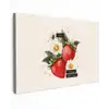 Aardbeien - Madeliefjes - Quote - Sterretjes canvas 2cm klein -z3d