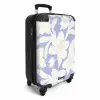 Vintage bloemen - Paars NBS - Handbagage koffer - Kinderen Unisex middel -productfoto_3d