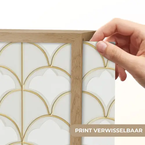 Mozaïek - Bogen - Goud Light Box met batterij (Wandlamp) middel 907 -USP_websiteprintNL