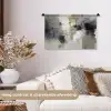 Kleurenpalet - Penseelstreken - Beige - Nevelig Wandkleed katoen klein -sfeer1