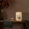 Bloemen - Vaas - Stilleven - Beige Light Box met kabel (Tafellamp) klein -sfeer4