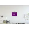 You're doing great - Paars - Bubble letters textielposter latten blank klein -kinderkamer