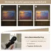 Zee - Strand - Zonsondergang - Wolken - Horizon Light Box met batterij (Wandlamp) middel -USP_dimbaarNL