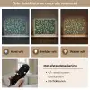 Bomen - Naaldwoud - Structuur Light Box met batterij (Wandlamp) middel -USP_lichtkleurNL